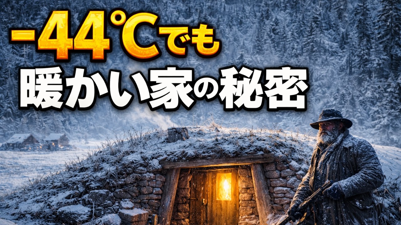 −44℃でも暖かい家の秘密