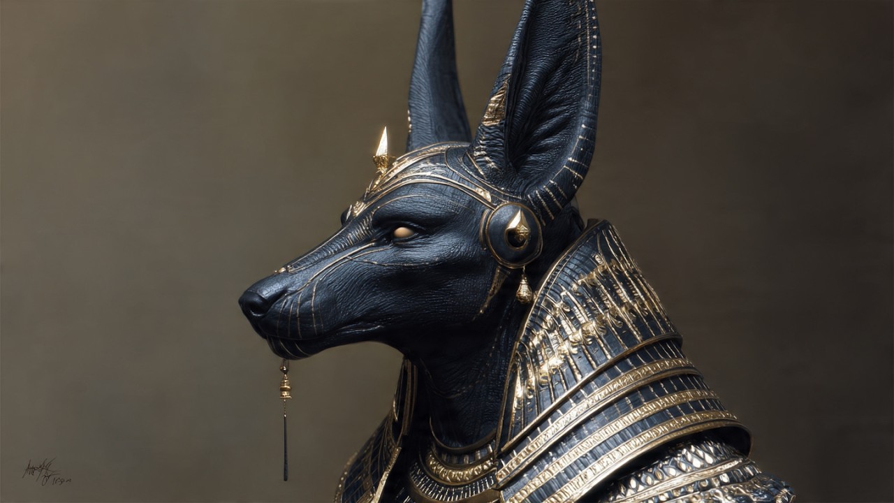Anubis Ritual 🐺 | Dark Egyptian Techno Mix