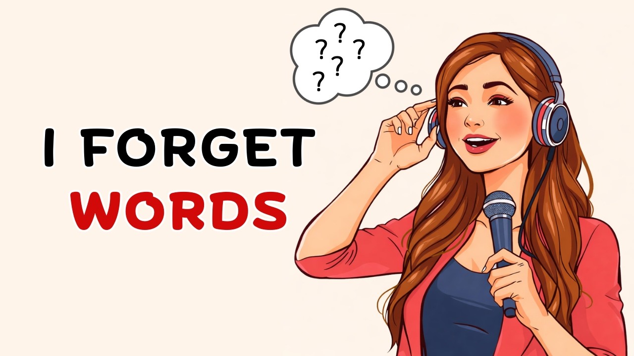 Do You Forget words when You Speak English| Improve Your English |English Speaking Practice |Podcast