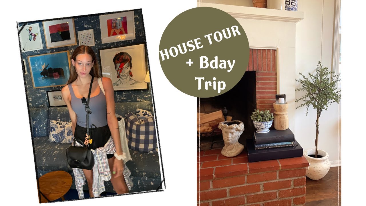 house tour + birthday trip to palm springs