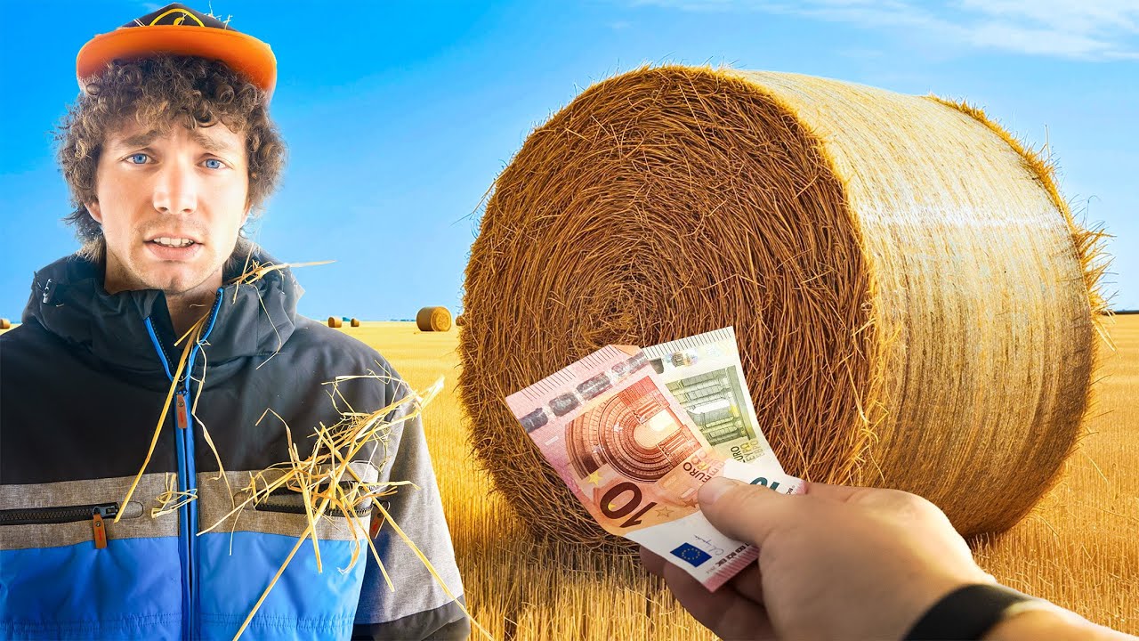 Сколько Я ЗАРАБОТАЛ, продав один тюк соломы?