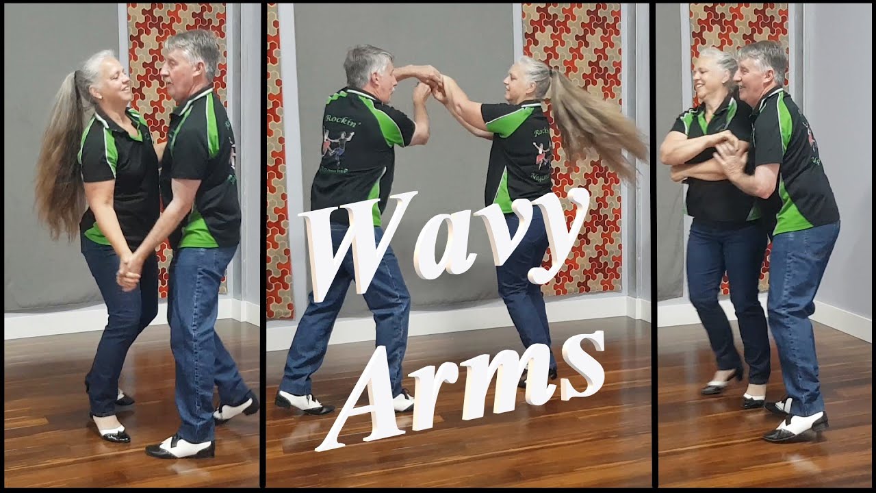 Wavy Arms. Learn to Dance Rock n Roll.  Easy Intermediate Lesson