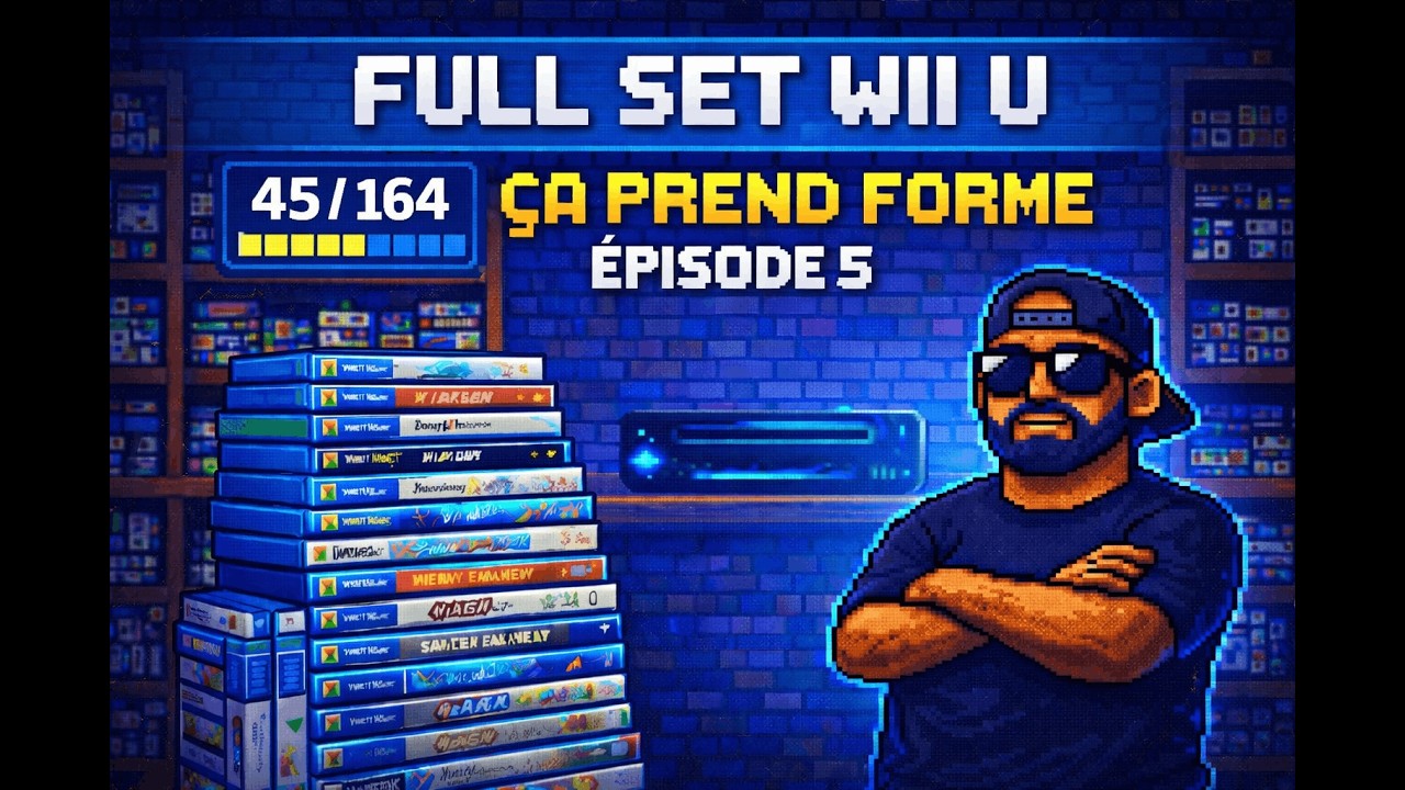 Full set Wii U épisode 5 : ça prends forme tout doucement 😁😎