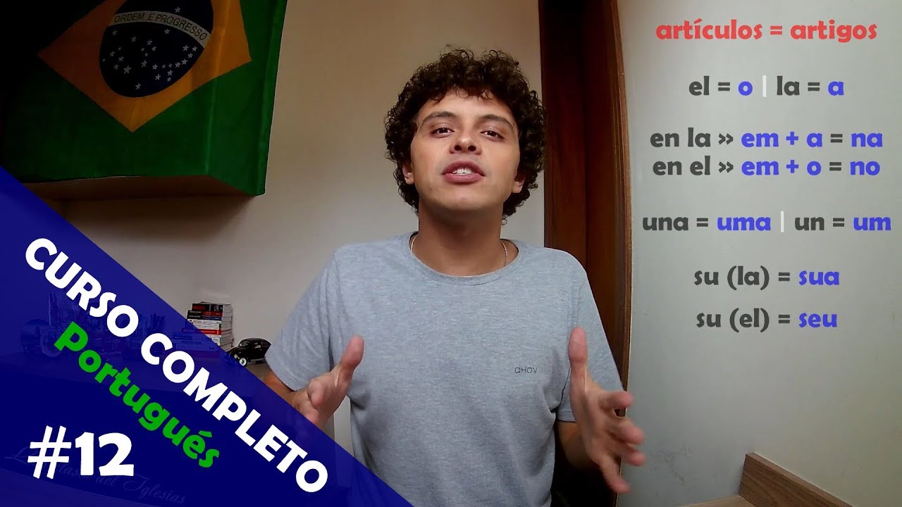 #12 ¡Como aprender Portugués! - Artículos y ¿Donde trabaja usted?