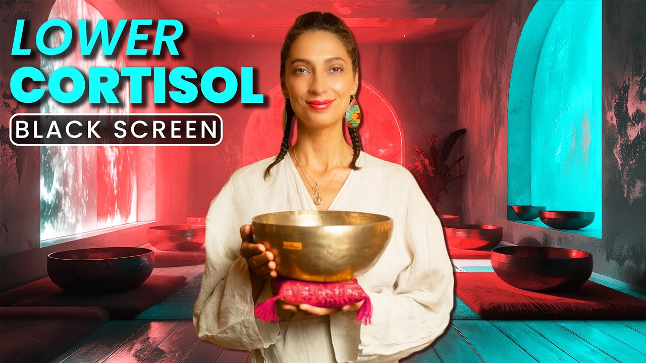 LOWER YOUR CORTISOL | Sleep Like A Baby | Healing Sound Frequency