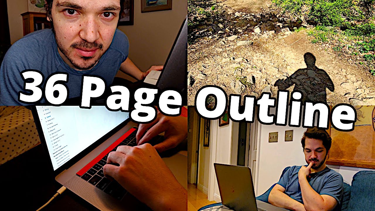 Outlining My Epic Fantasy Novel | Writing Vlog