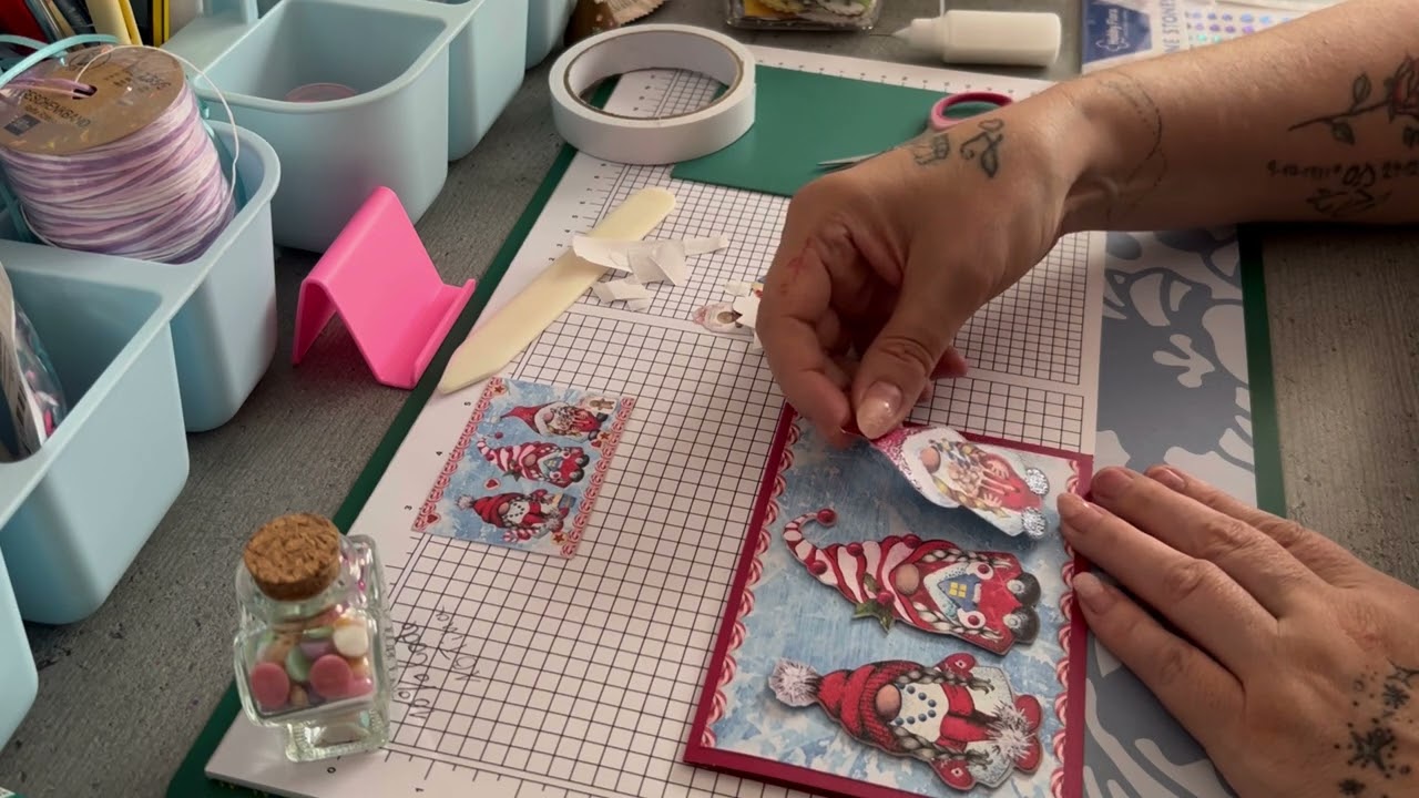 Christmas Card in September / DIY Card making / Action