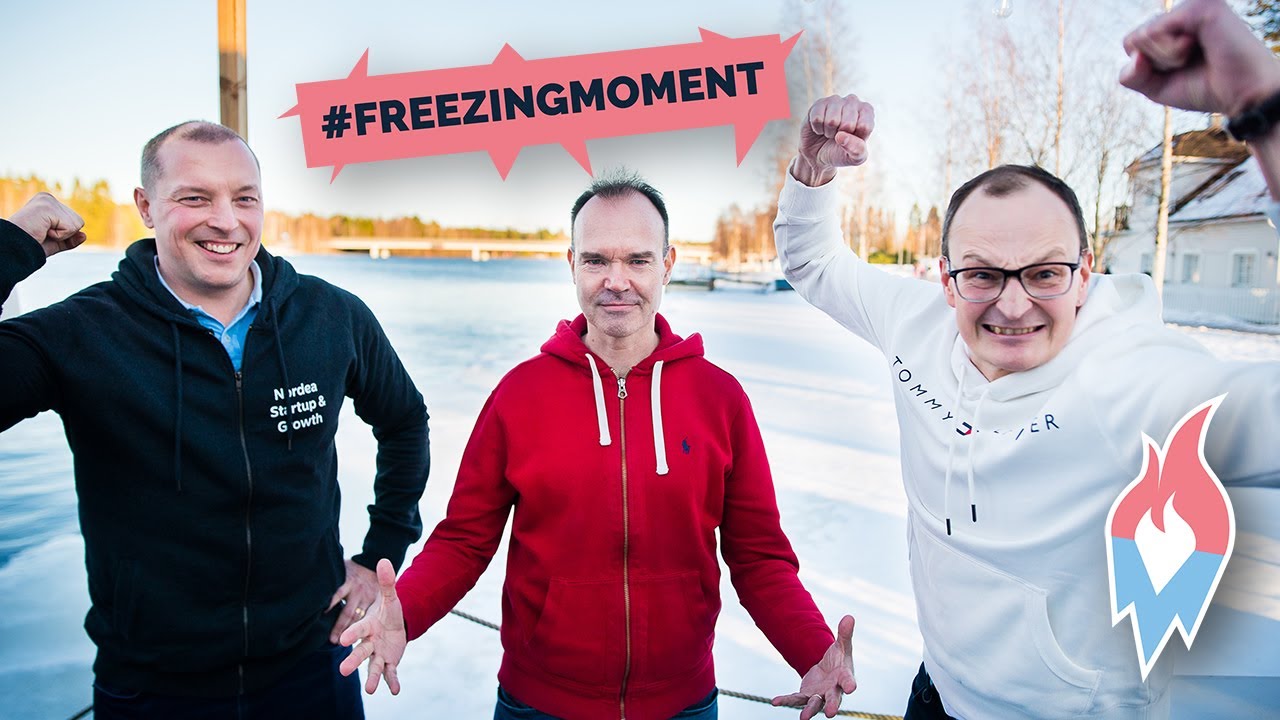 Freezing Moment of Peter Vesterbacka, Sami Heikkilä & Mika Rytky