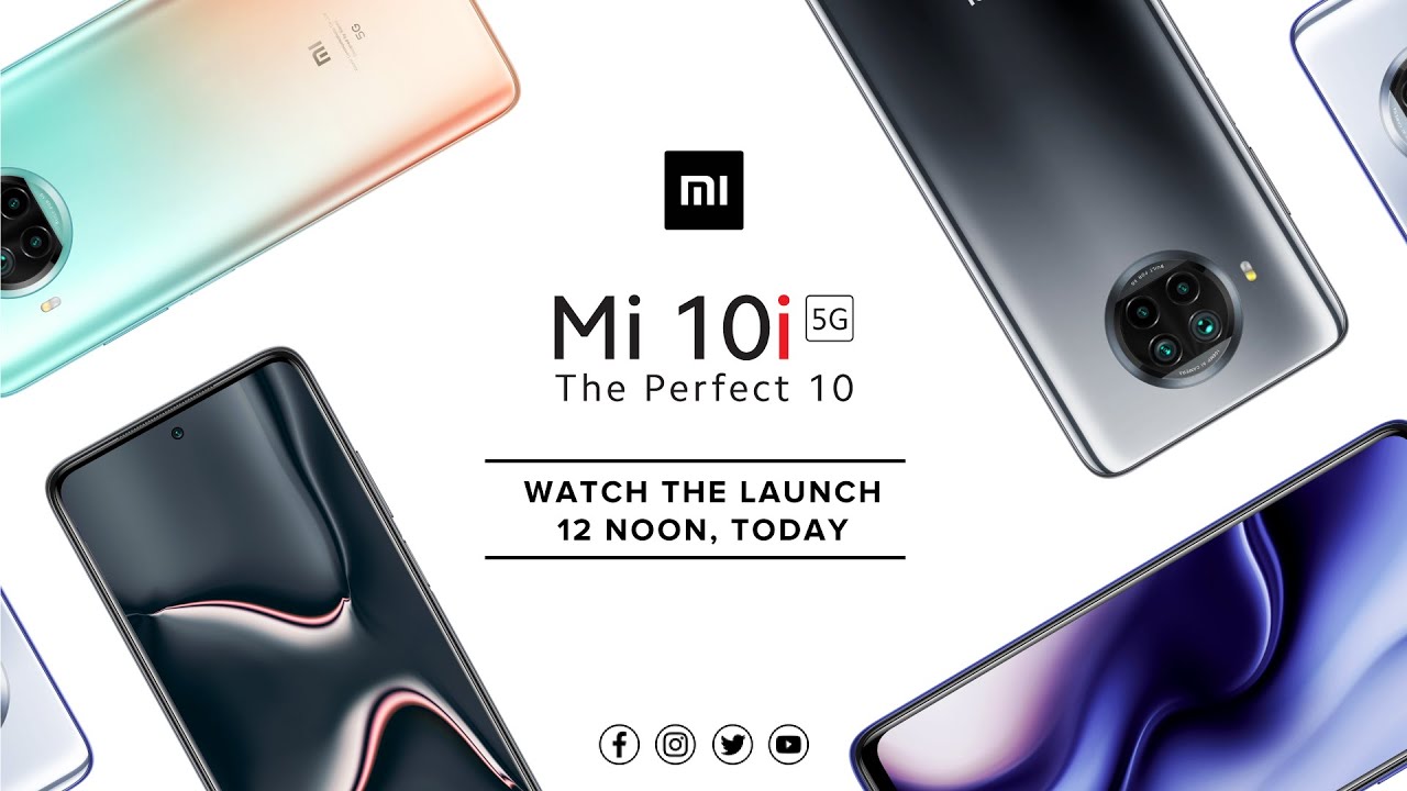 Mi 10i | Livestream at 12PM | #ThePerfect10