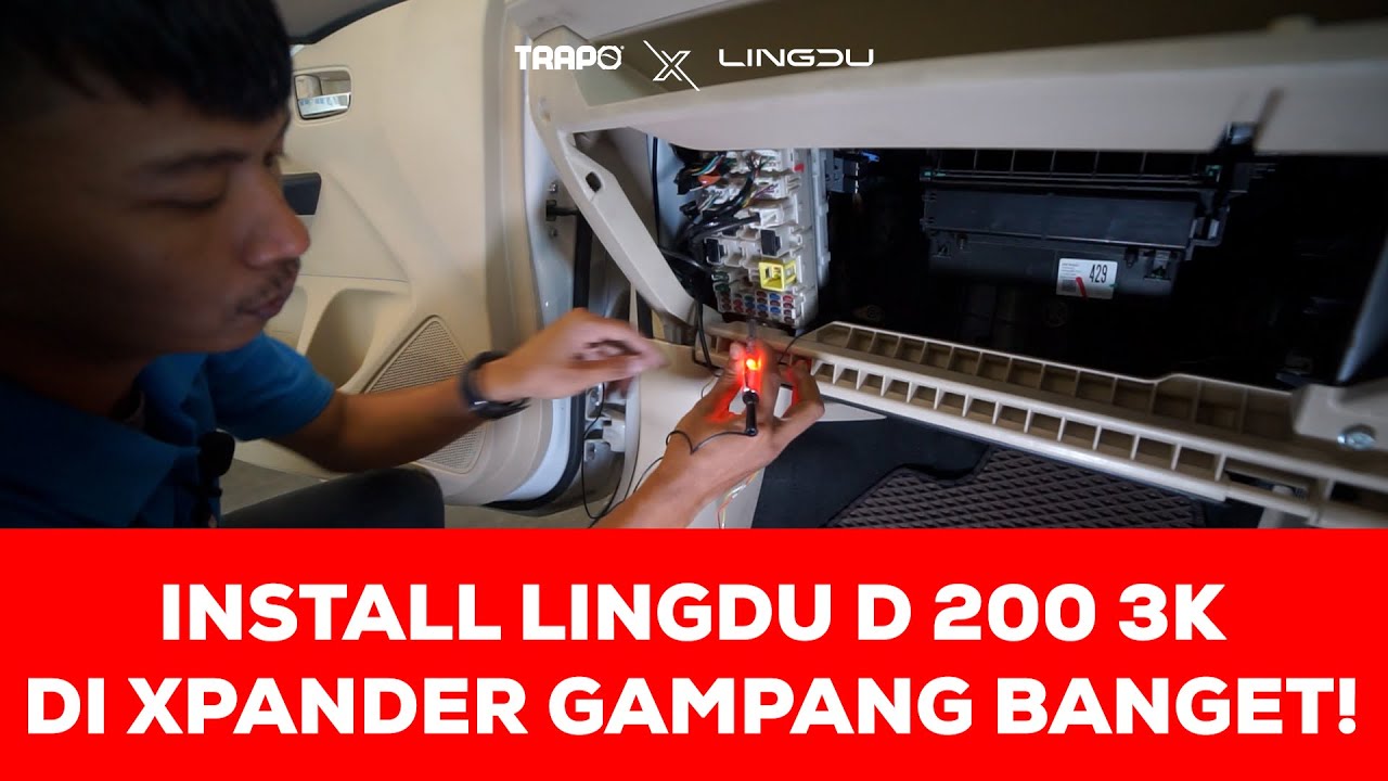 Begini cara pasang DashCam anti ribet di XPANDER 2018