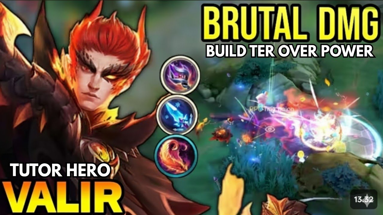 VALIR DAMAGE SAKIT + SUPER SLOW! MUSUH GAK BISA GERAK! 🔥🔥 Build Tersakit 2025