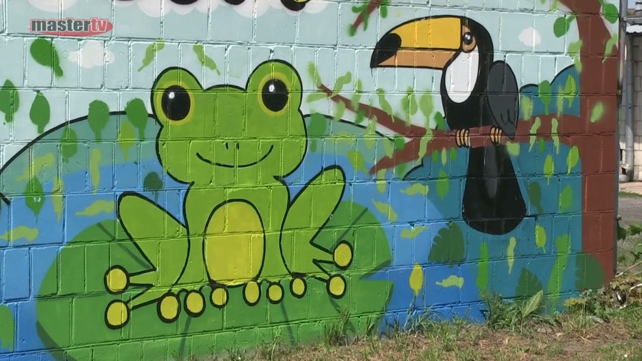 MASTER TV ŁUK&Oacute;W - Graffiti na garażach ŁSM