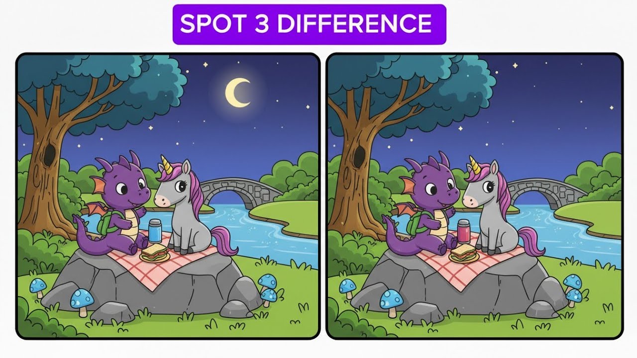 Find 3 Differences Before Time Runs Out! ⏳