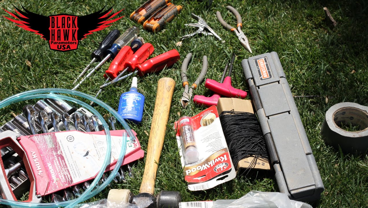 Paramotor Tips & Tricks: Tools You Should Have For Powered Paraglider Maintenance