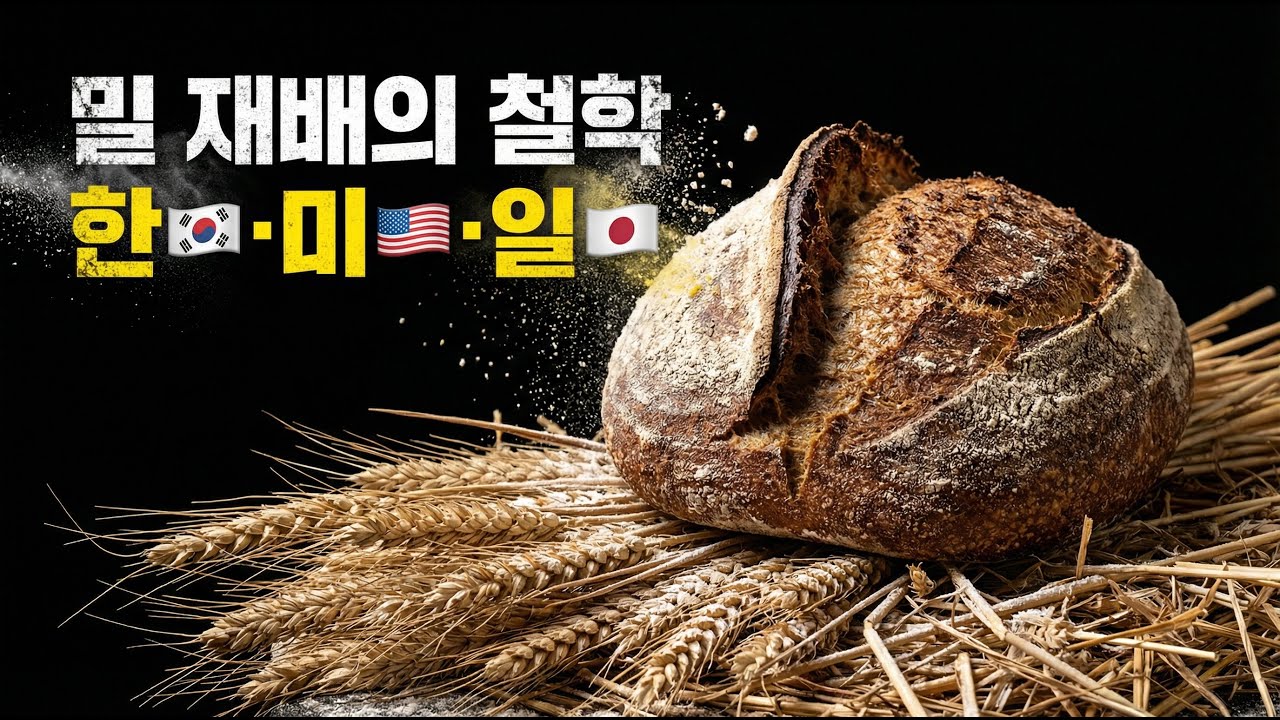 [제빵]밀의 재배편. 미국, 한국, 일본의 현황