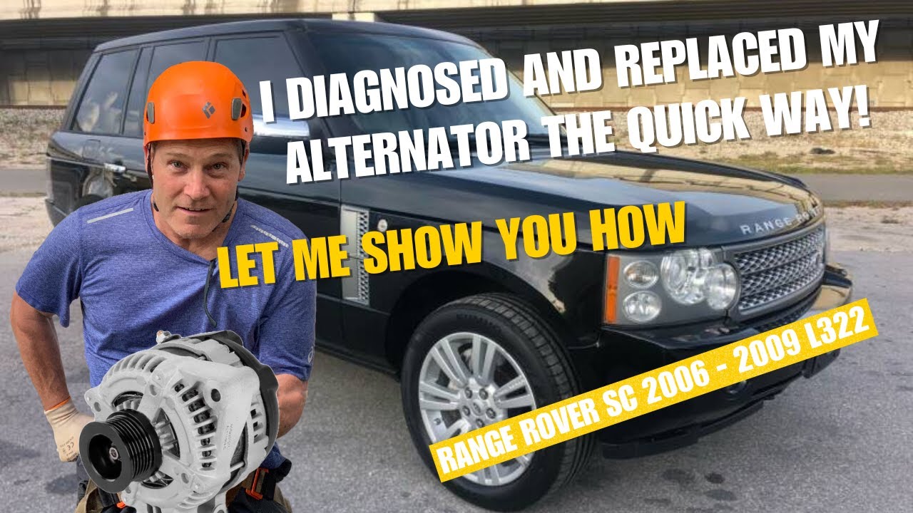 2009 Range Rover Supercharged   Diagnosis and Alternator Replacement