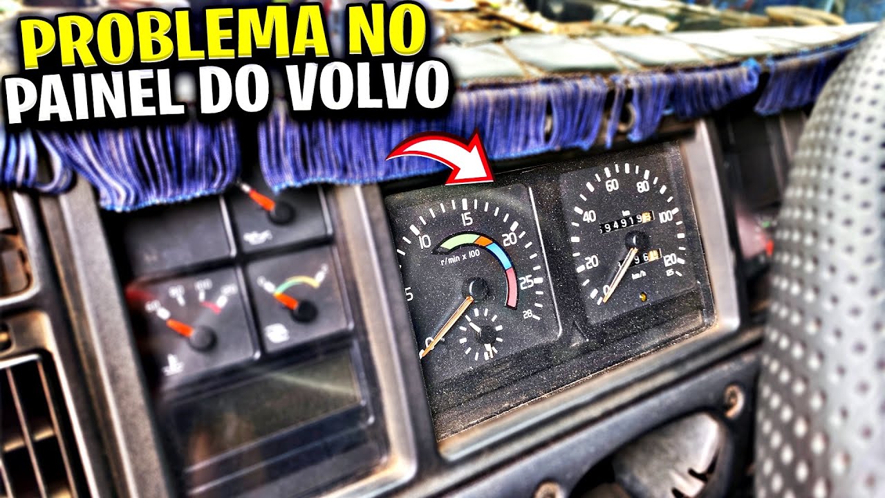 COMO RESOLVER DEFEITO NO PAINEL DO VOLVO FH D12C