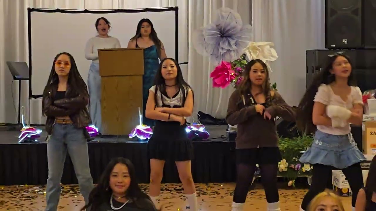 2/8/2026 my daughter Shouayee team Starfire dance at banquet with dlds 
