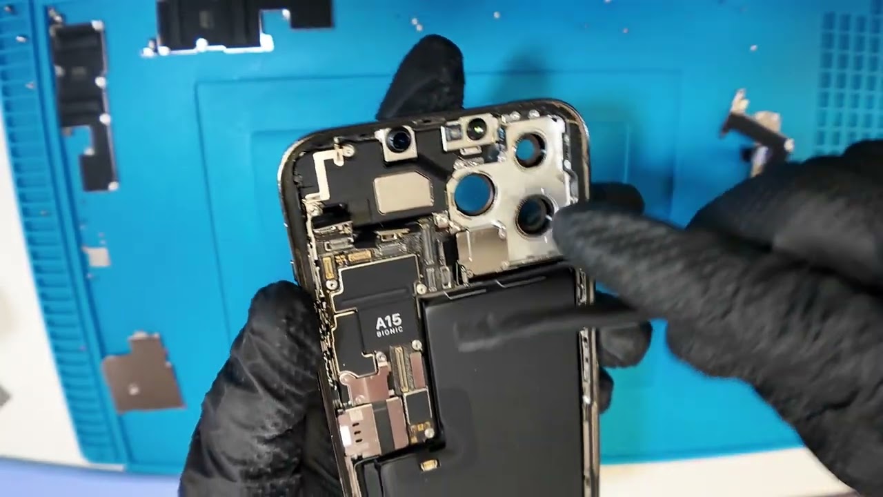 Como Cambiar Display LCD y Tapa Trasera de iPhone 13 Pro Max -  Procedimiento ASMR