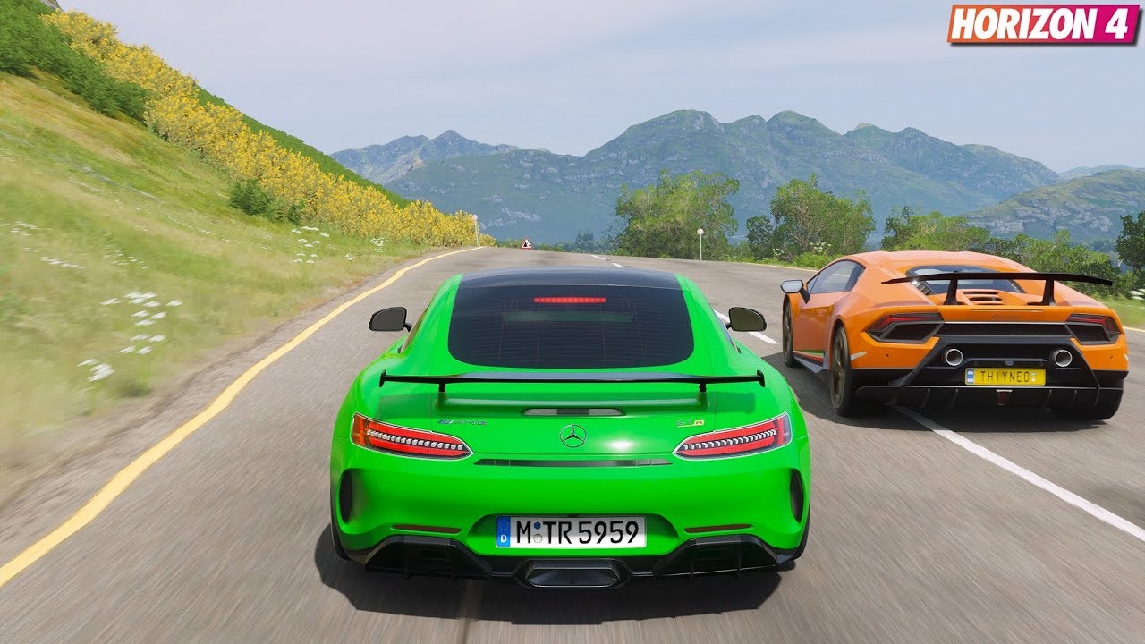 Forza Horizon 4 - Mercedes-Benz AMG GT-R | Goliath Race Gameplay