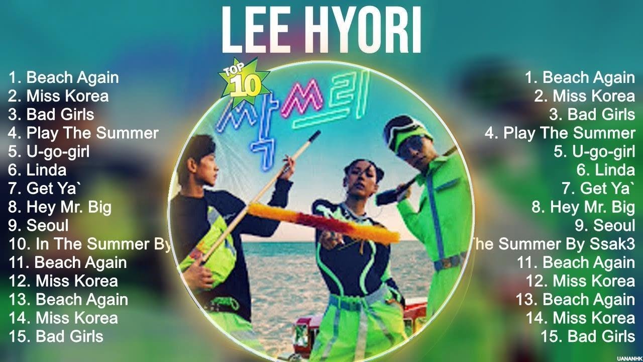 Lee Hyori Soft Korean playlist with songs that will make you enjoy your time