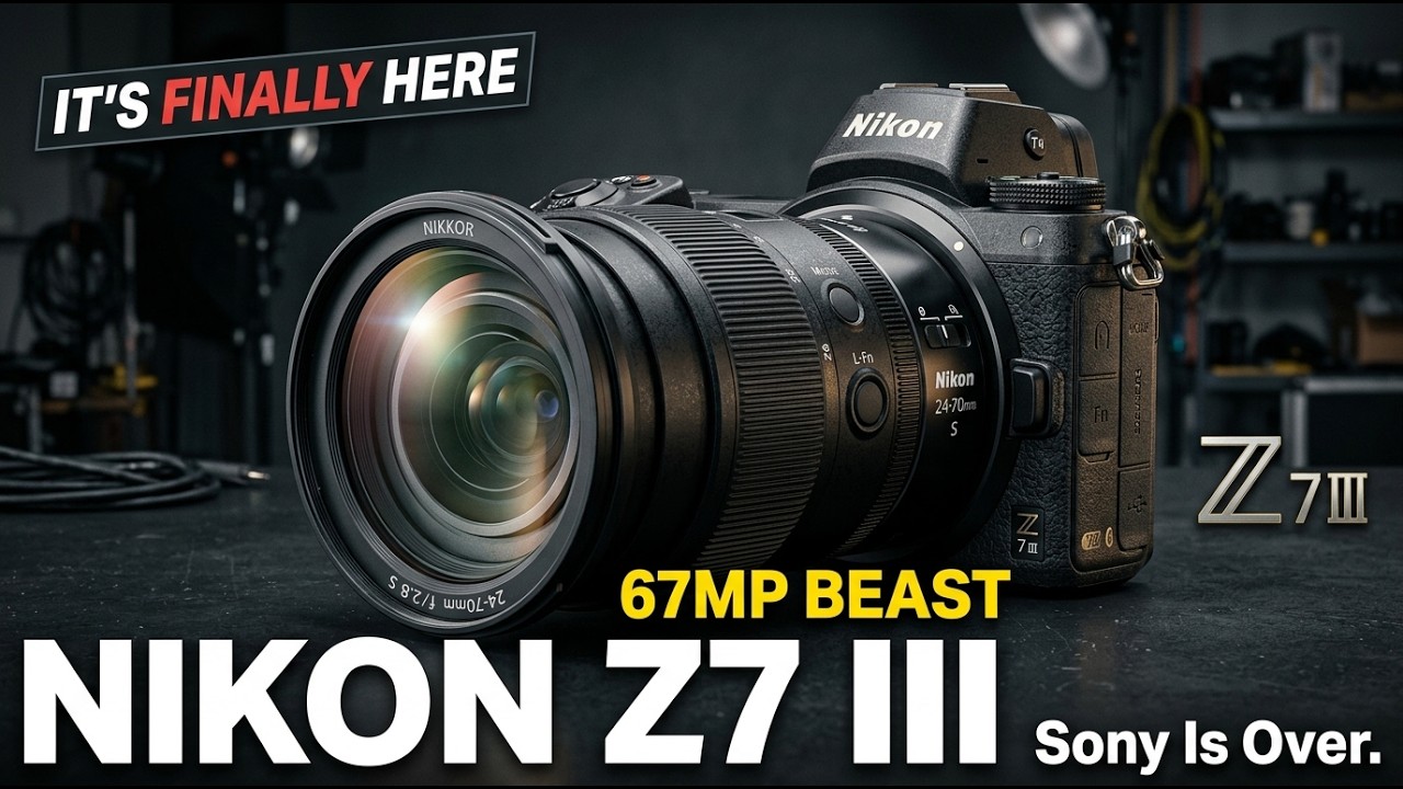 Nikon Z7 III Leaks: $3,300? Release Date FINALLY Here!