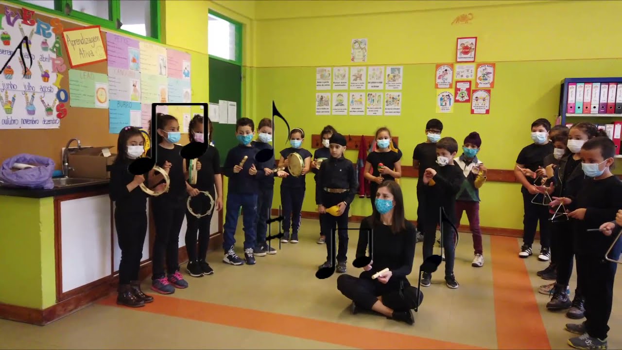 Marcha Turca de Mozart - Turma 2º/3º Ano - Escola Básica Marinhas do Sal