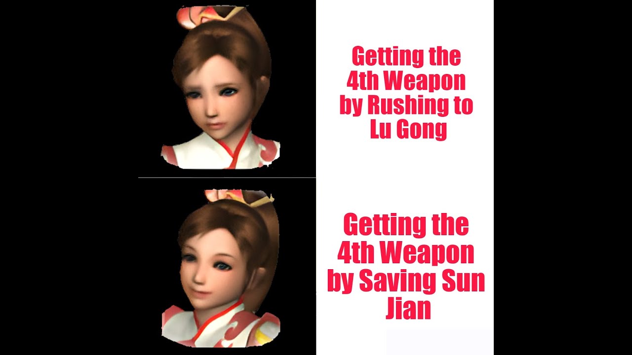DW5Special(PC): Getting Xiaoqiao's 4th Weapon by Saving Sun Jian from Huang Zu