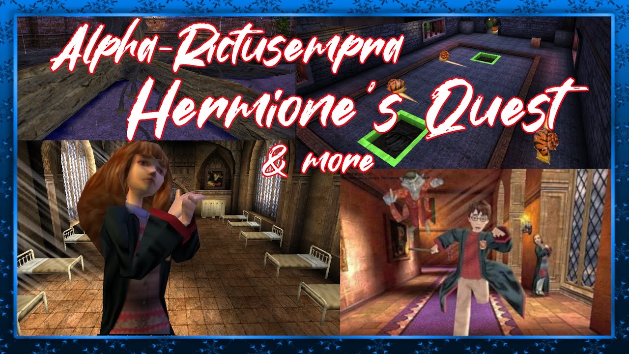 We played Deleted and LOST extra Level from the Harry Potter and the Chamber of Secrets (PC) Alpha!