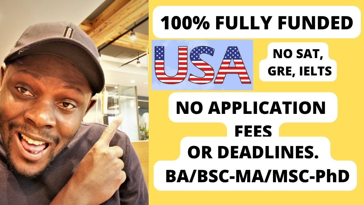 8 FULLY FUNDED SCHOLARSHIPS IN THE USA | UNDERGRADUATES AND GRADUATES.