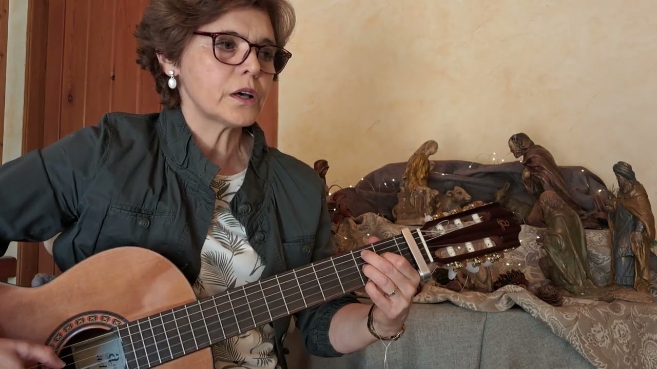 Noche de paz, Villancico, guitarra y canto - COVER.