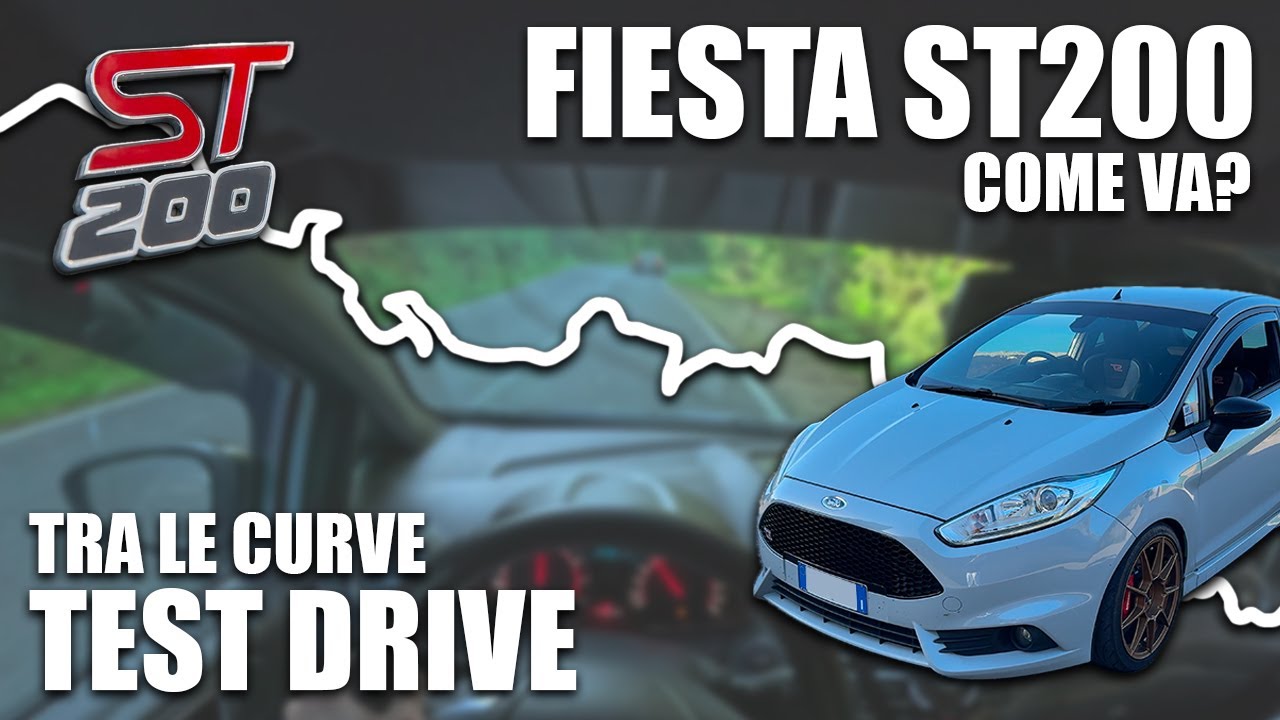TEST DRIVE tra le CURVE #1 | Fiesta ST200 | COME VA? 💣