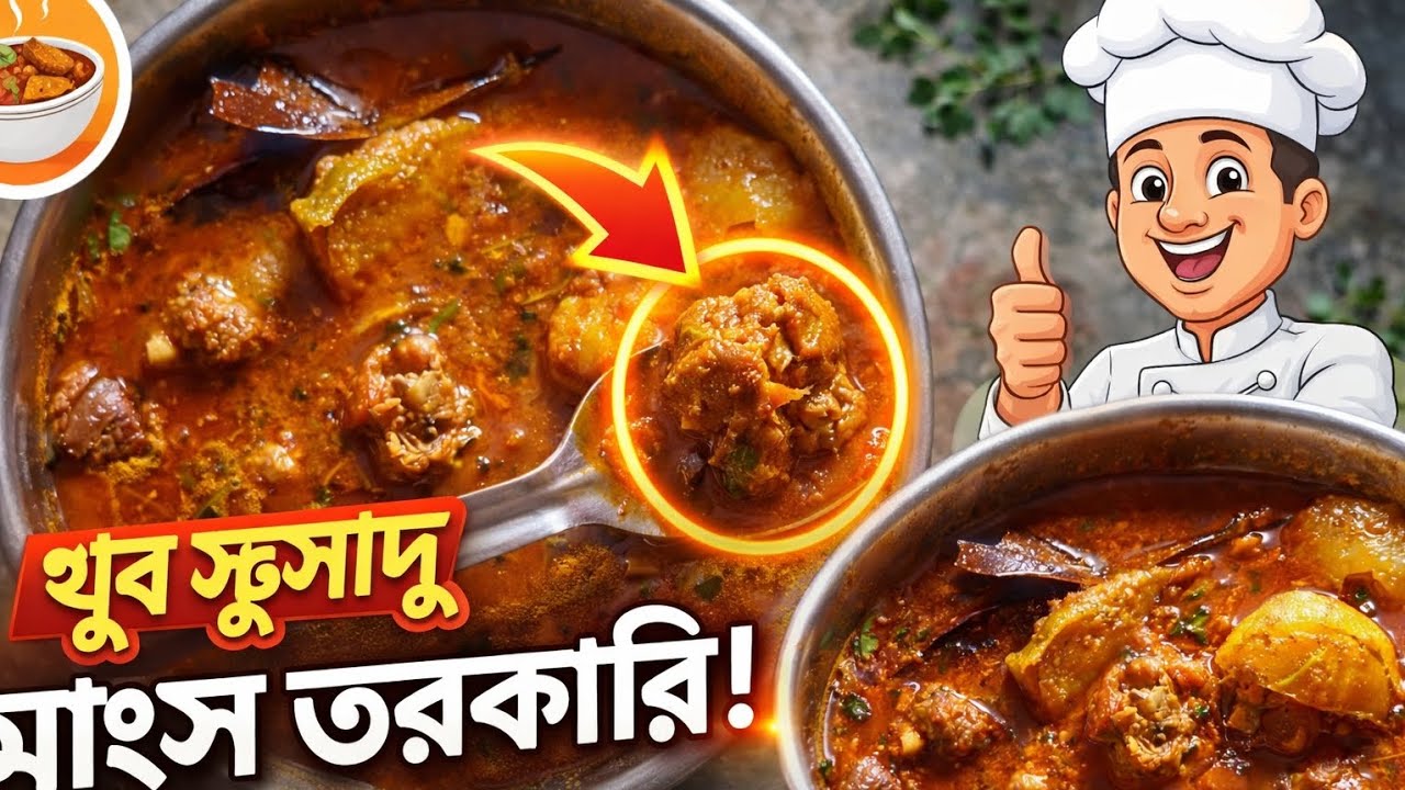 খুব সুস্বাদু মাংস তরকারি 🍖 | একবার খেলেই বারবার খেতে মন চাইবে!
