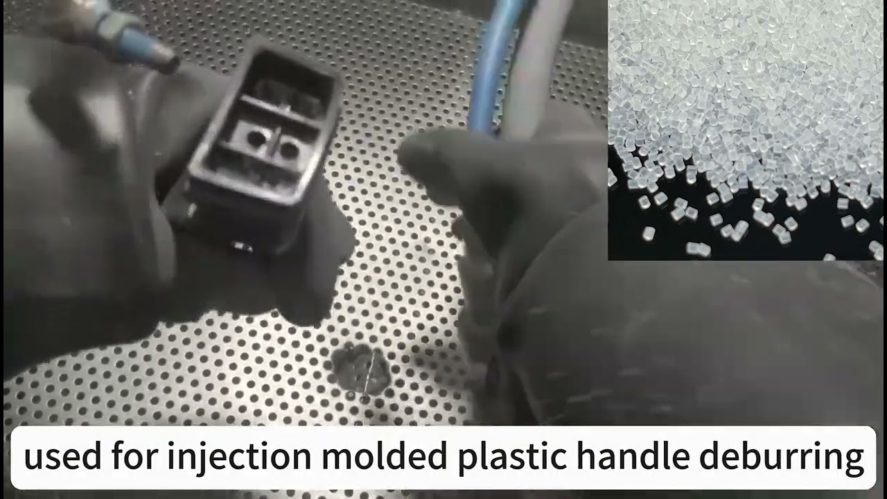 Nylon Plastic Deflashing Media for Phenolic Part