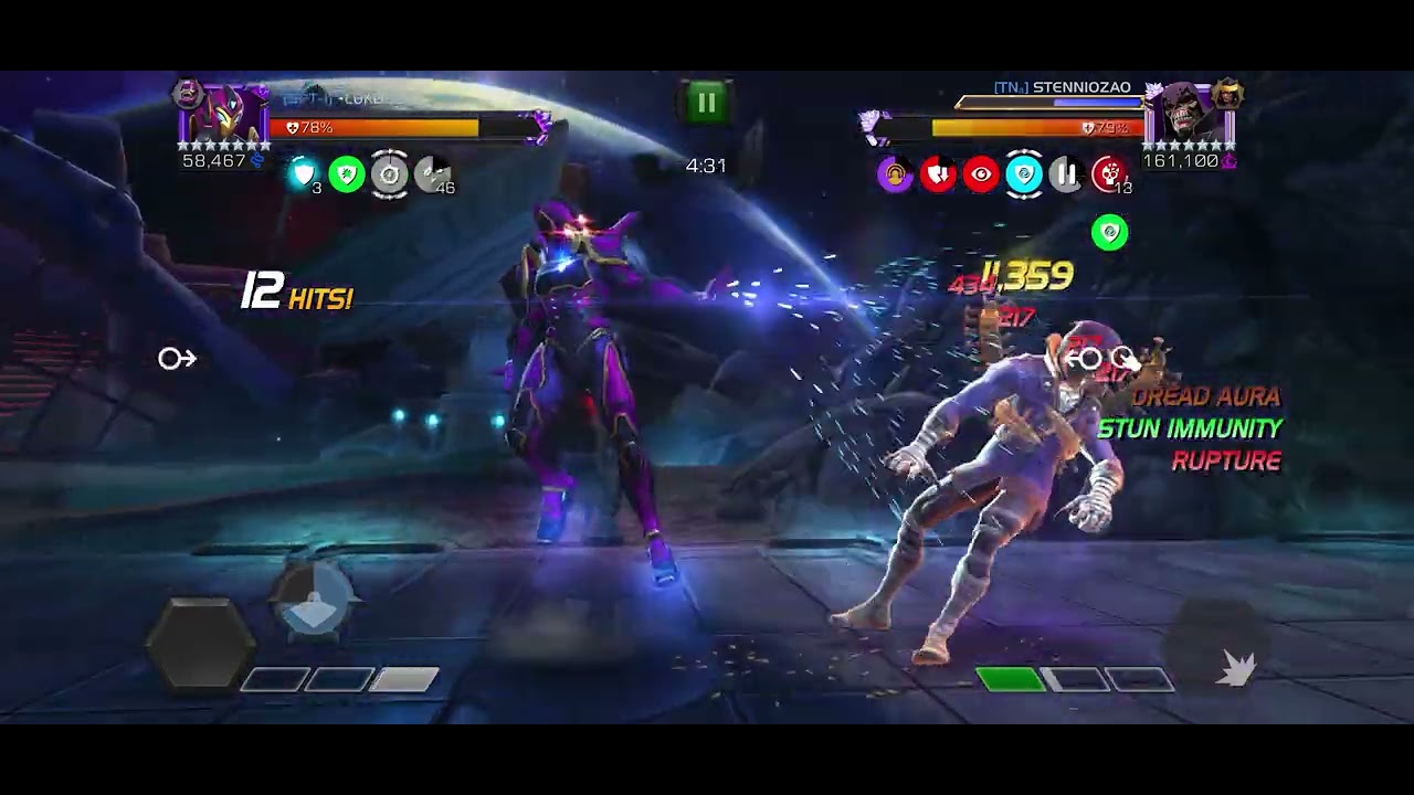 Kindred node 49 with IronHeart (another one again) - MCOC AW