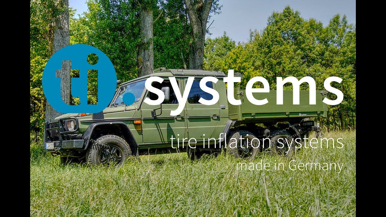 Mercedes-Benz G-Wagon 6x6 | Retrofit Tire Inflation System STIS & AIR SUPPLY K120