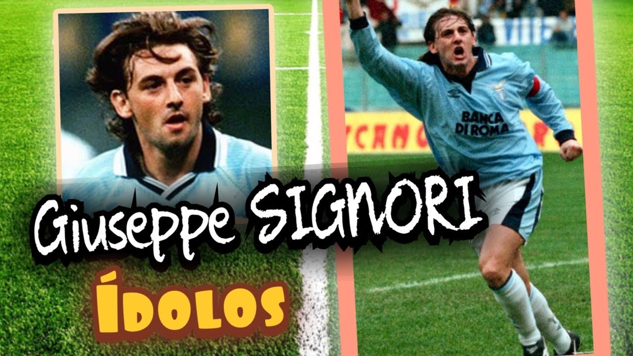 SIGNORI, UNA ZURDA DE ORO. ÍDOLO DE LA LAZIO. #MundoMaldini