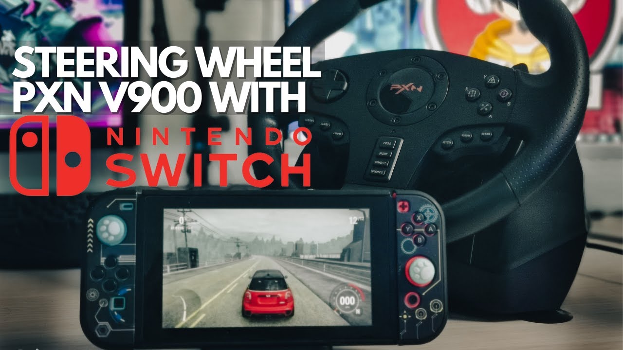 Can you play Nintendo Switch with Steering Wheel PXN V900?