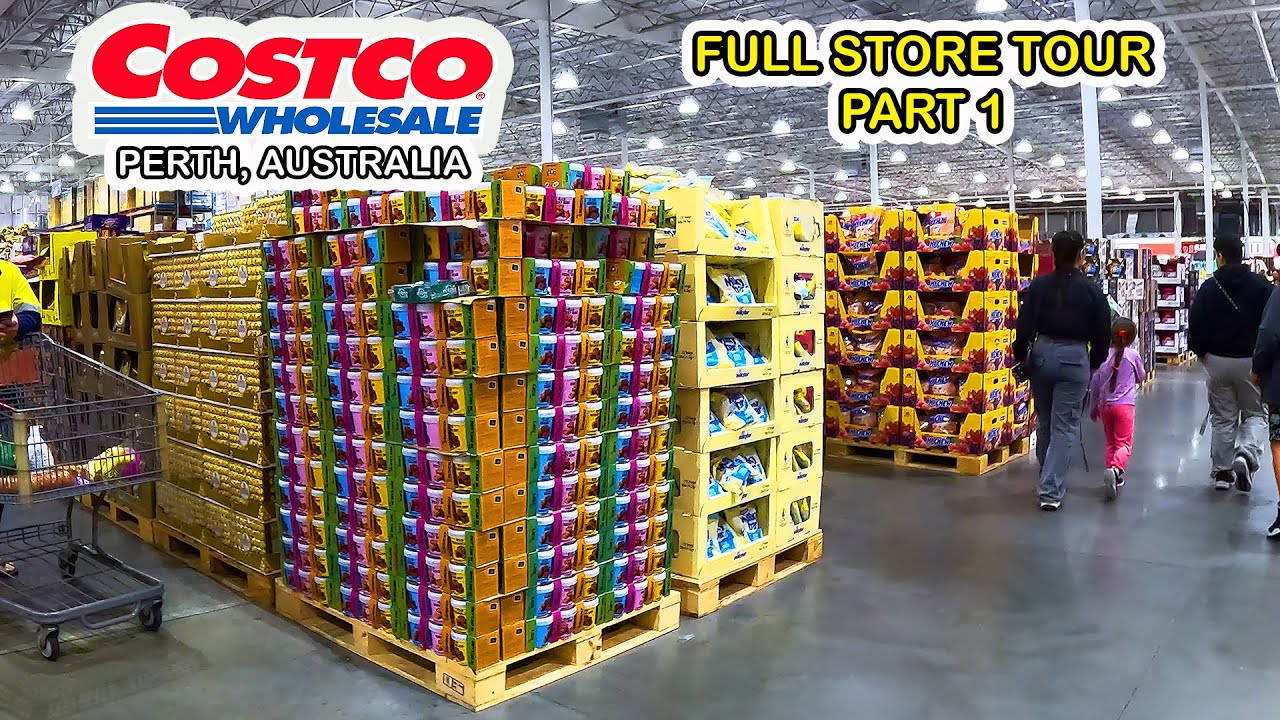 Shopping at COSTCO Australia, Full Store Tour Part 1 