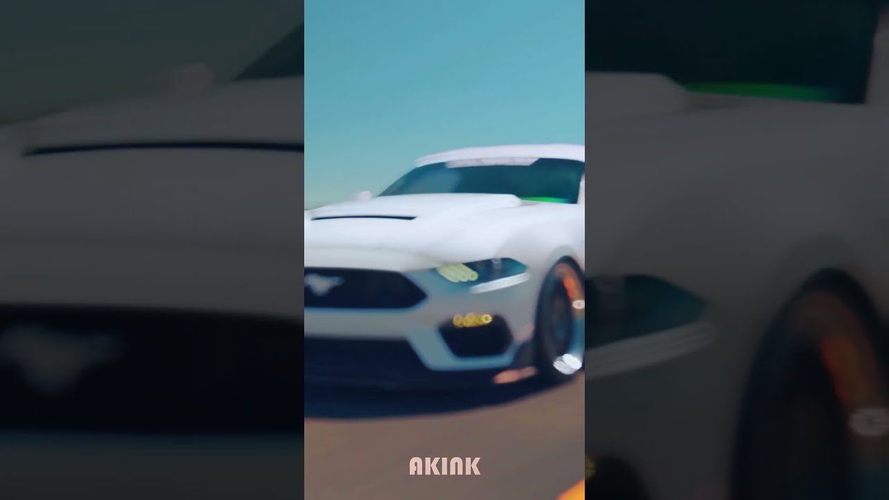 Ford Mustang GT EDIT [4K] | Love Nwantiti (SLOWED) #shorts #short #4k #4kvideo