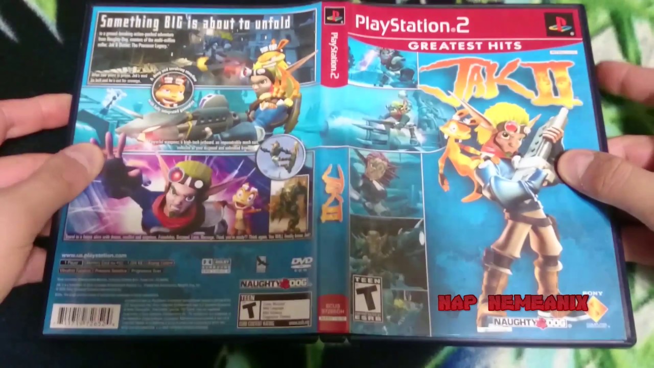 Jak II Unboxing Greatest Hits Label Complete PS2