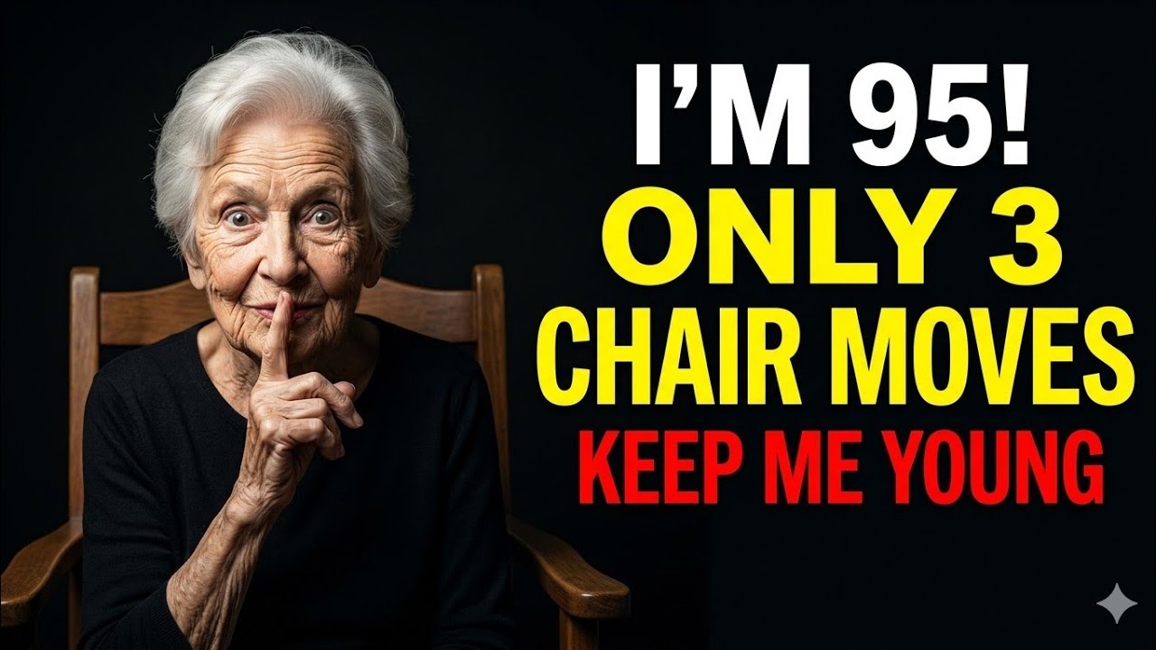 “3 Chair Exercises That Make Seniors Stronger|Doctors Recommend– No Gym Needed!” 