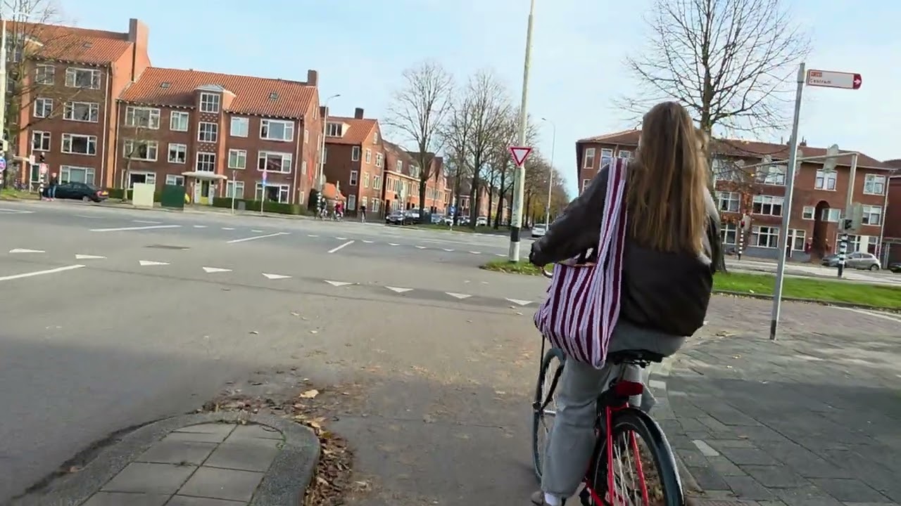 Cycling from University to Home | Student Life in Groningen 🇳🇱🚲