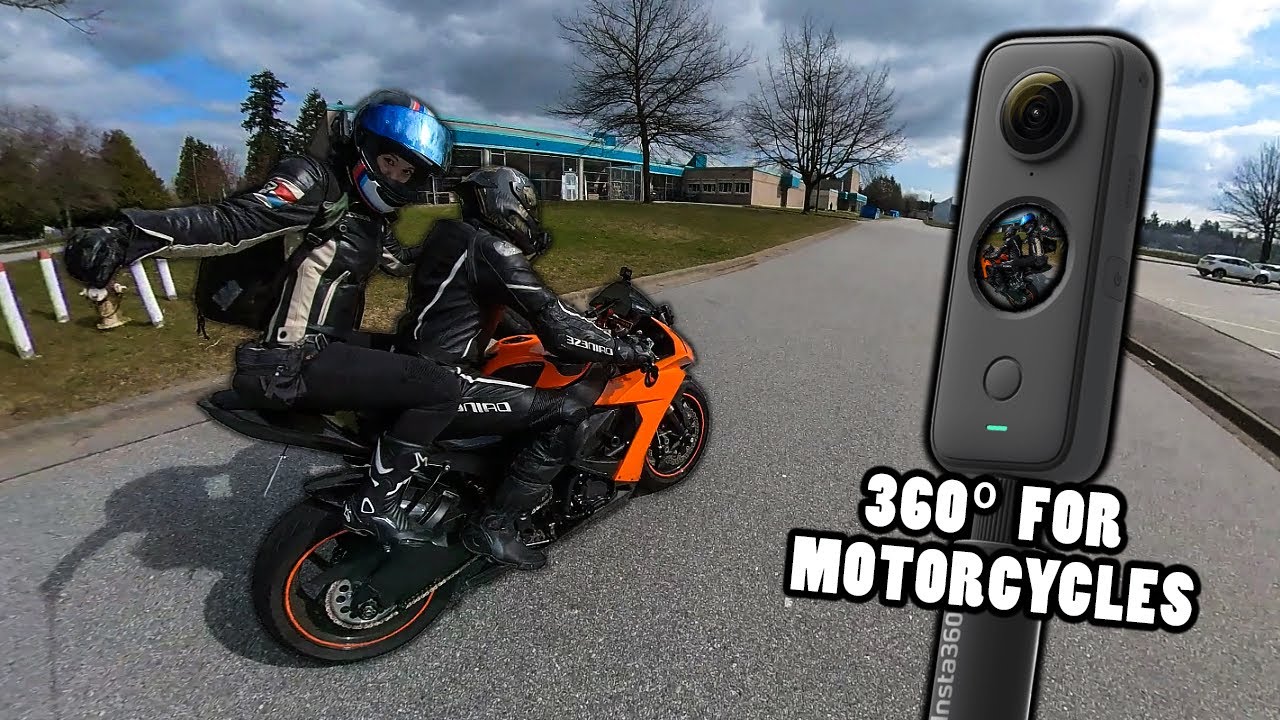 Это ЛУЧШАЯ 360-градусная камера для мотоциклов? | Insta360 ONE X2
