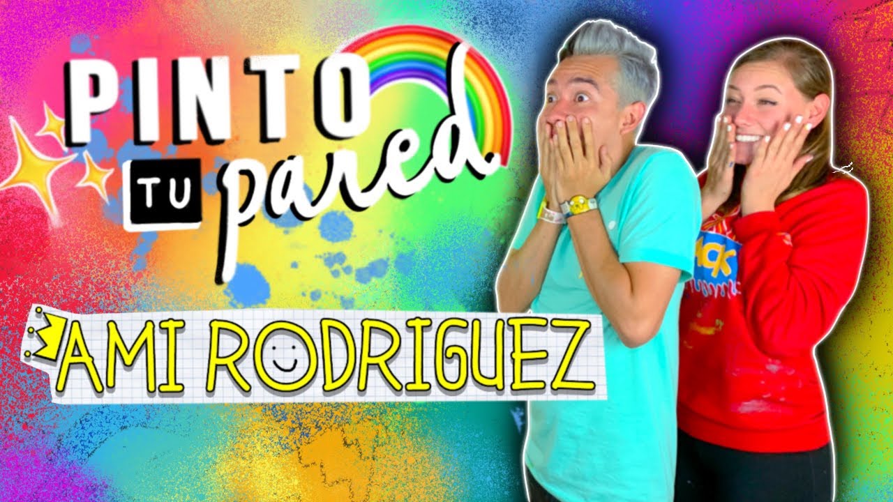 PINTE LA PARED DE AMI RODRIGUEZ!!! 🌈 Dani Hoyos