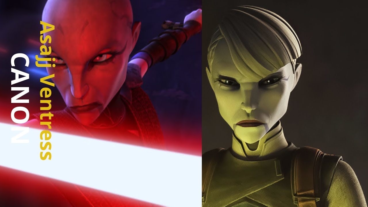 Celý život Asajj Ventress