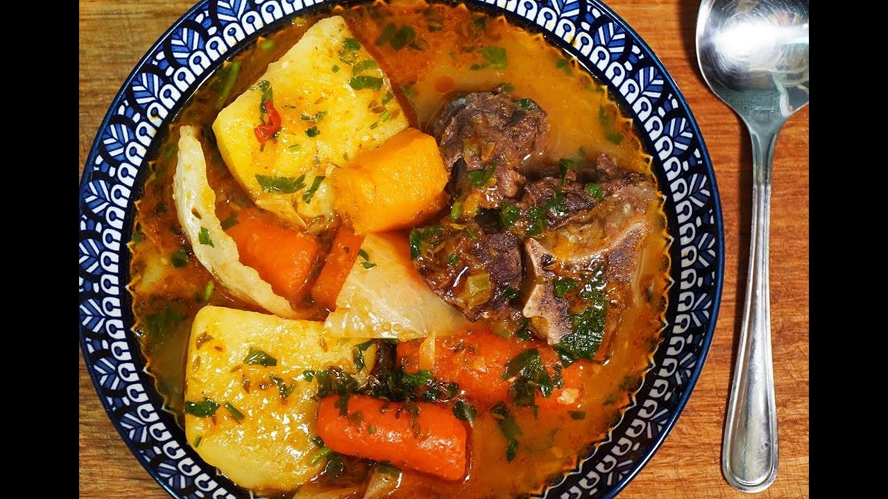 Суп из говяжьих костей #СезонСупов | CaribbeanPot.com