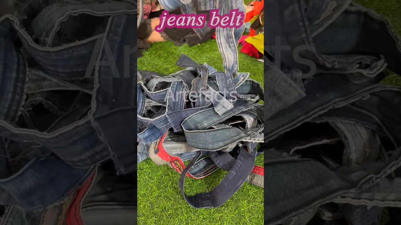 ♻️👖 Jeans pants #shorts #doormat 👖♻️