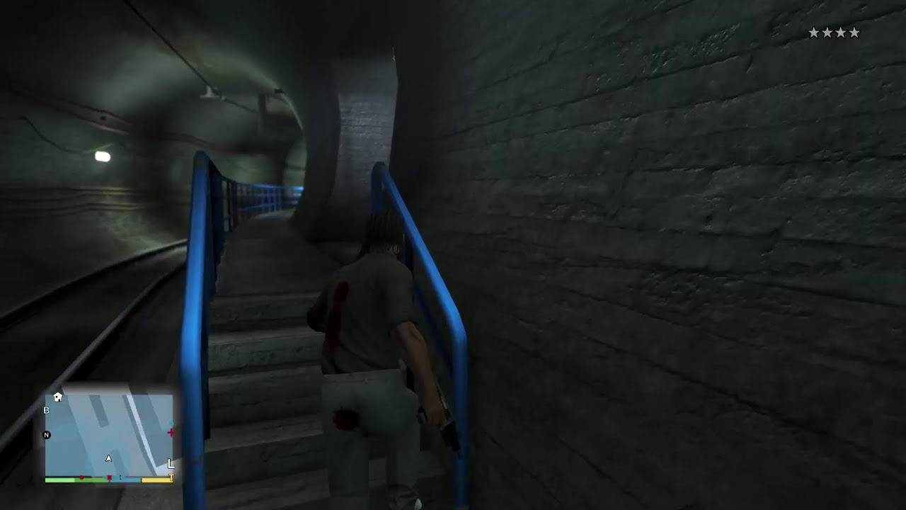 Playing GTA 5 story mode ending A