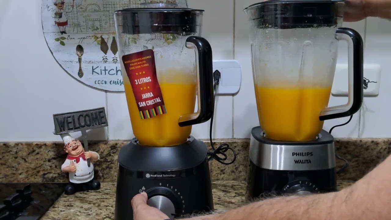 LIQUIDIFICADOR PHILIPS WALITA SÉRIE 3000 1200W vs SÉRIE 5000 1200W